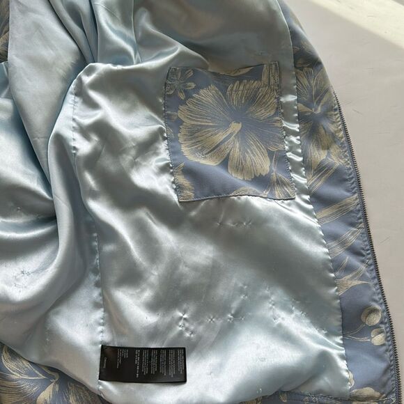 Urban Outfitters Floral Harrrington Hawaiian Lightweight Western Bomber Size XL - Picture 14 of 16